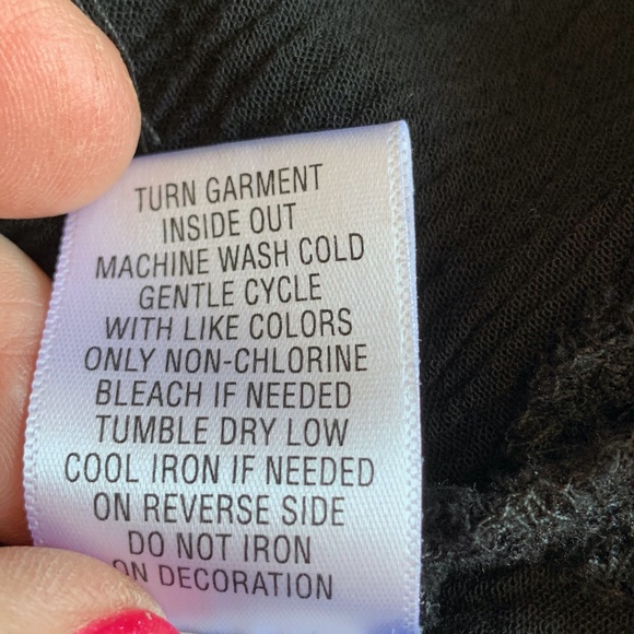 WORLD UNITY BLACK CAP SLEEVE TOP SIZE 3X - Picture 6 of 6